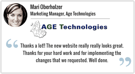 website design testimonial