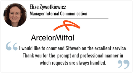 website design testimonial