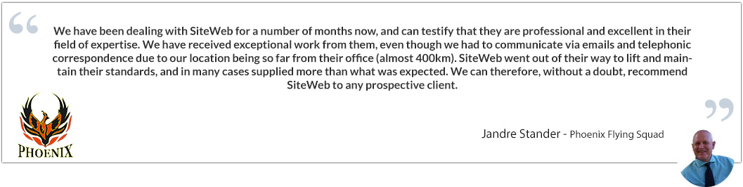 jandre stander phoenix testimonial